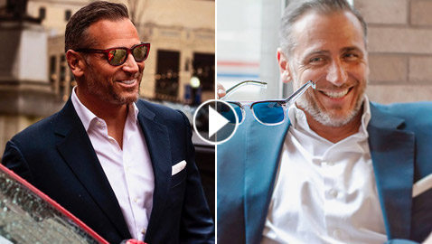 الأب الجذاب.. أب (45 عاما) يدخل مجال عرض الأزياء ويثير جنون الإنترنت