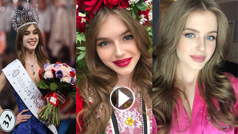 صور وفيديو الحسناء الفاتنة ألينا سانكو هي ملكة جمال روسيا 2019