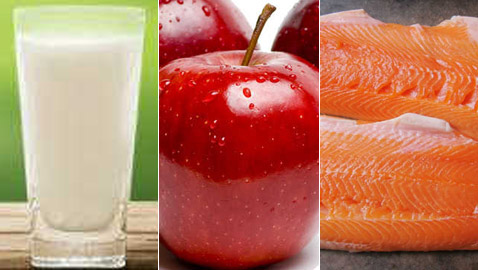 احذروا: أطعمة قد تكون مسممة! ابتعدوا عنها منها التفاح، الحليب والسلمون