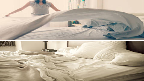 أحلى بشرى للكسالى: 5 فوائد صحية لعدم ترتيب الفراش كل صباح!