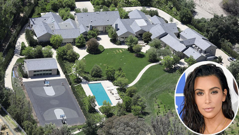 صور قصر كيم كاردشيان الذي يبلغ سعره 60 مليون دولار