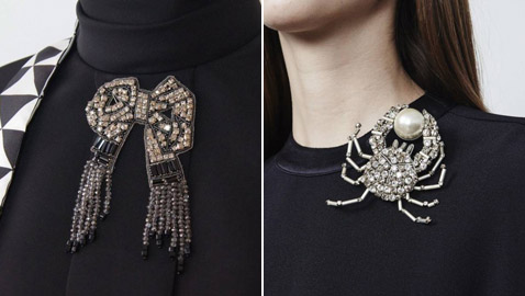 أجمل المشابك لعباءة المرأة الأنيقة من ماركة كاياك التركية