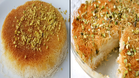 حلويات رمضانية: طريقة عمل الكنافة بالقشطة