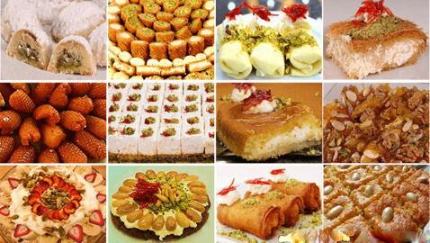 كم كمية السعرات الحرارية التي تحتوي عليها الحلويات العربية في العيد؟