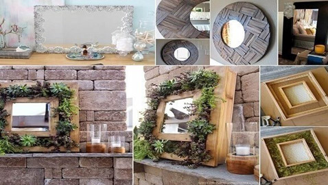 بالصور: أفكار لتزيين مرايا المنزل بطريقة جميلة 