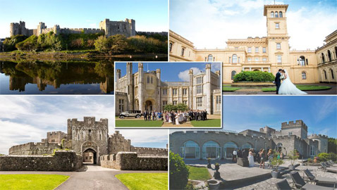 قصور ملكية وقلاع قديمة ساحرة للاحتفال بحفل زفاف مميز فاخر