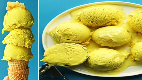جربوا هذا الآيس الكريم اللذيذ والصحي.. مكوناته صحية وفوائده مدهشة!