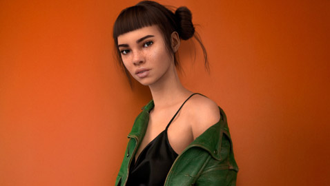 ليل ميكويلا، عارضة أزياء ونجمة انستغرام لكنها ليست بشراً