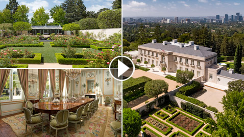 أغلى منزل للبيع في أمريكا.. تحفة فنية وحدائق تحت الأرض! فيديو وصور