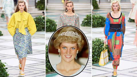 الأميرة ديانا حاضرة بعرض أزياء في نيويورك بعد 22 عاما على وفاتها