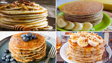 إليكم وصفات مختلفة لتحضير بان كيك الشوفان للرجيم الشهي والخفيف