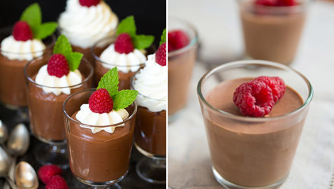 طريقة تحضير موس الشوكولاتة بدون بيض السهل والخفيف والشهي