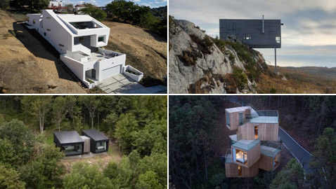 تعرفوا إلى 8 منازل بُنيت في أماكن مستحيلة.. كيف تجربة العيش فيها؟