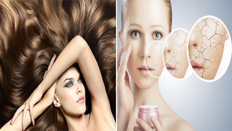 كنوز الشتاء تعتني بالبشرة والشعر على طريقتها