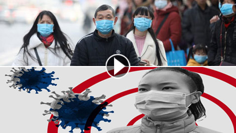 فيديو: طائرات بدون طيار تلاحق وتوبخ من لا يرتدي قناعا في مدن الصين