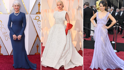 10 إطلالات أيقونية للنجمات العالميات قدمها المصممون العرب في الأوسكار
