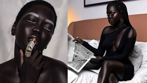 ملكة الظلام..عارضة أزياء من جنوب السودان تتحدى معايير الجمال