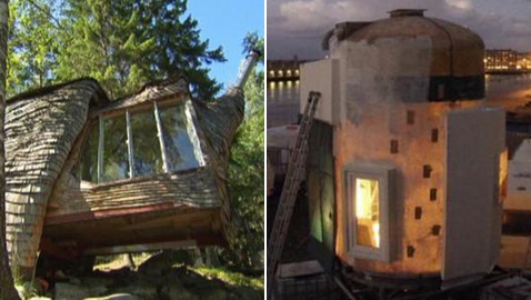 صور لأغرب 5 تصاميم منازل في أوروبا!