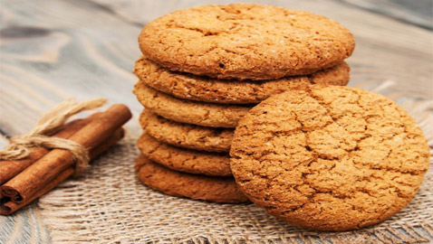 طريقة عمل كوكيز طري بالشوفان والقرفة الصحي والشهي