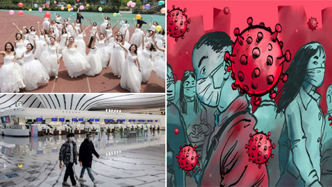 فيروس كورونا: فساتين الزفاف والهواتف المحمولة والكثير غيرها ضحاياه