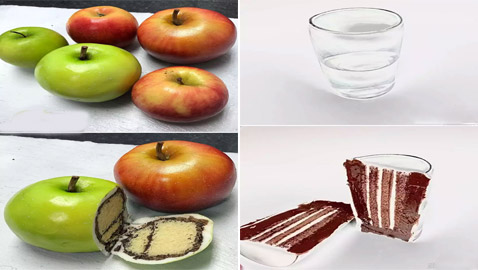 بالصور: إبداع تصميم الحلويات بأشكال رائعة مختلفة وصادمة أحيانا!