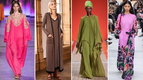 صور: أبرز صيحات القفاطين الرائجة لرمضان 2020 من أهم الدور العالمية