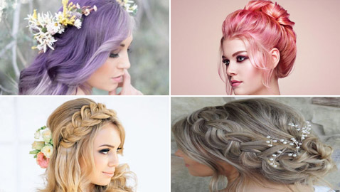 إليكم ألوان صبغات شعر للعروس الجريئة في فصل الصيف.. صور