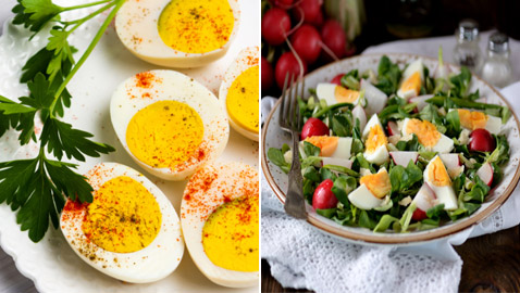 إليكم طريقة تحضير سلطة البيض المسلوق والبصل والبقدونس الأرمينية