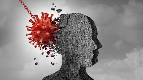 كورونا يلحق أضرارا بالمخ قد تصل للخرف.. نتائج مقلقة تذهل العلماء!