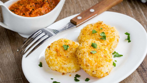 وصفة تحضير كرات البطاطس بالدجاج