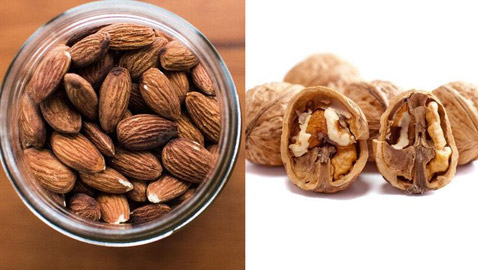 الجوز ام اللوز: أيهما أكثر صحة؟