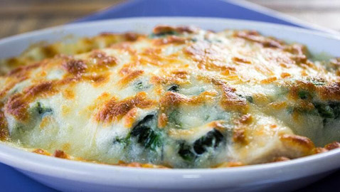 طريقة تحضير باستا السبانخ والأرضي شوكي