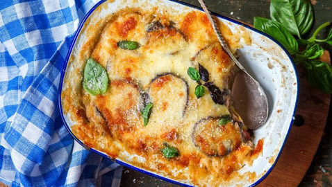 وصفة تحضير مسقعة بالبشاميل