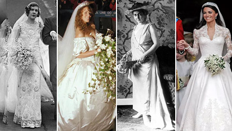 بالصور: تعرفوا إلى تطور فستان الزفاف على مدى الـ100 عام الأخيرة