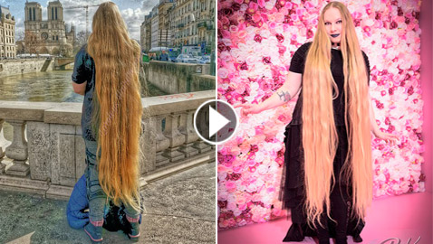 لم تقصّه منذ 15 عاما.. فتاة ألمانية تنتظر أن يصل شعرها لكاحليها!