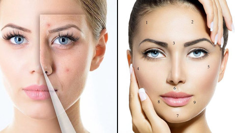 تعرفوا إلى المناطق التي تظهر فيها البثورعلى الوجه ودلالاتها الصحية