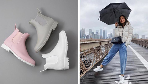 نصائح لإطلالة خالية من العيوب أثناء نزول المطر