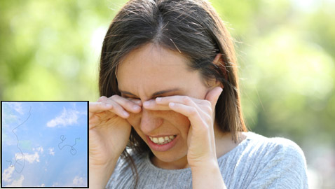 ما هي الأجسام العائمة التي نراها أحيانا ومتى تكون مؤشرا لمشاكل صحية؟