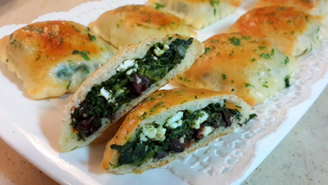 لفطور شهي: فطيرة السبانخ والأجبان