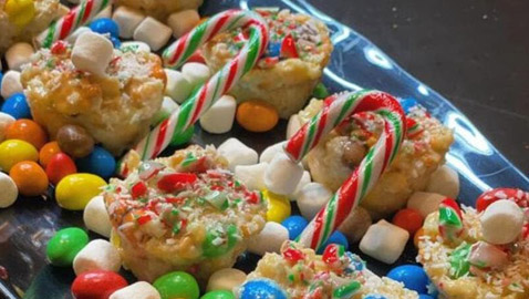 ليزي كيك بالمارشميلو للأعياد