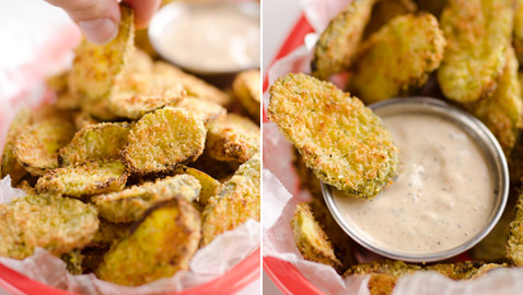 تحب الموالح والأطعمة الحارة؟ إليك وصفة مخلل مقلي مع المايونيز الحار