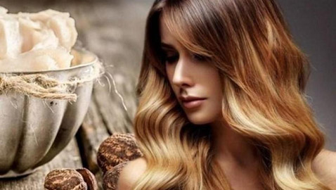 فوائد زبدة الشيا الجمالية للشعر